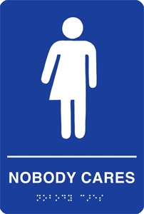 Gender Neutral Washroom Signs 9