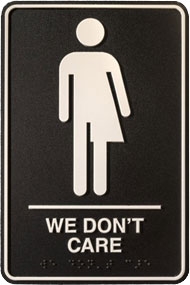 Gender Neutral Washroom Signs 13