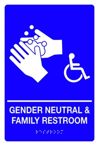 Gender Neutral Washroom Signs 20