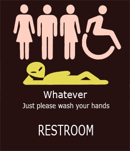 Gender Neutral Washroom Signs 7