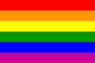 Rainbow Flag 6 stripes