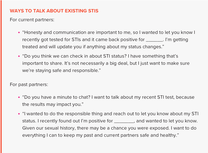 WAYS TO TALK ABOUT EXISTING STIS