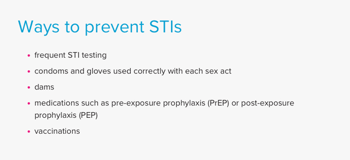 how to prevent sti's