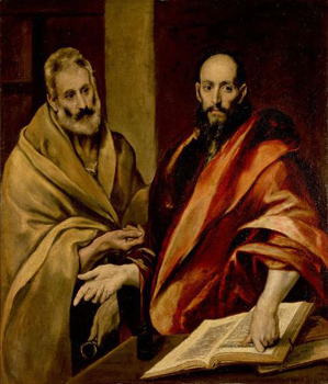 Paul & Peter painting by El Greco